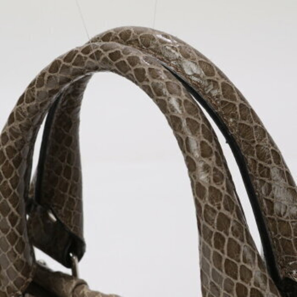 Celine Pillow Python Crocodile Leather Crossbody … - image 4